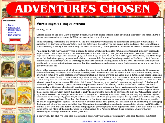 posts/2021-08-08-RPGaDAY2021-Day-8-Stream screenshot
