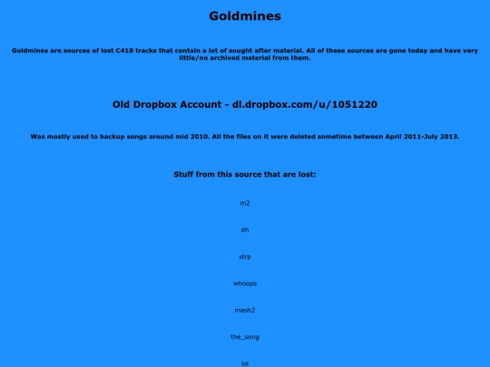 goldmines screenshot
