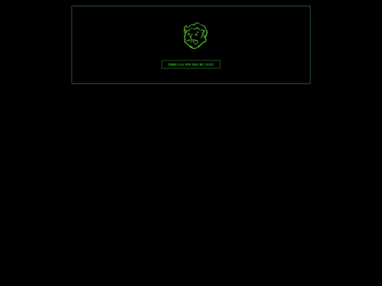 not_found screenshot