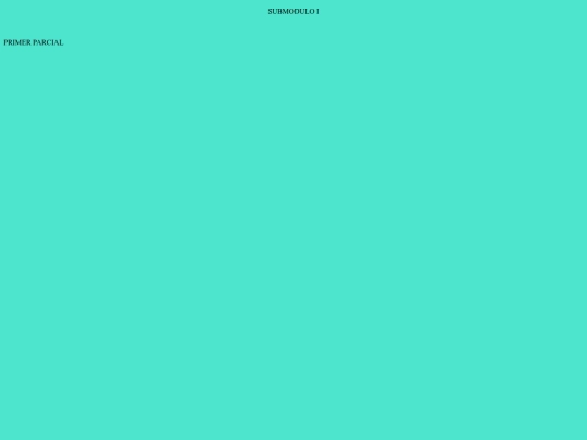 submoduloI screenshot