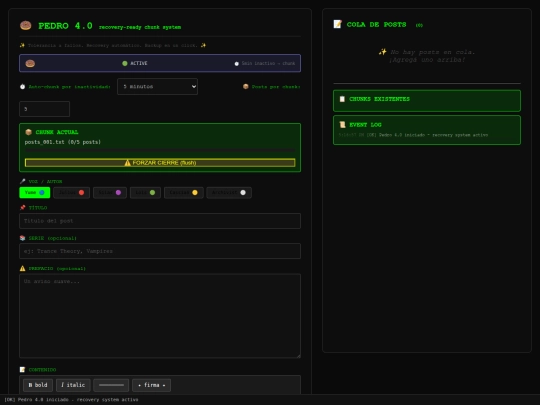 pedro refactorizado/pedrov5 screenshot