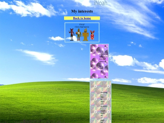 myinterests screenshot