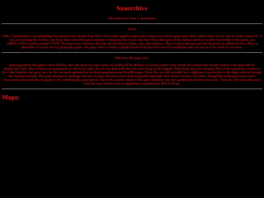 vault/Sauerchive/main screenshot