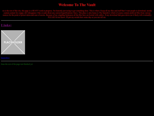 vault/main screenshot