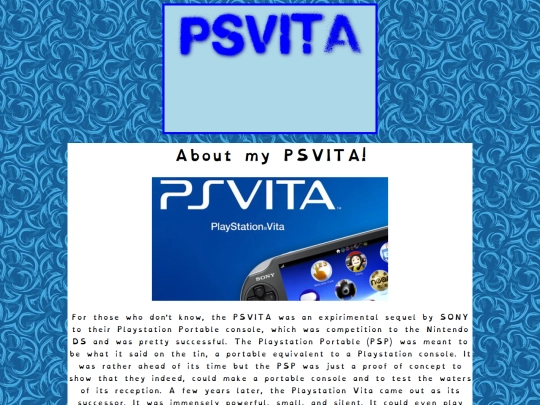 vita screenshot