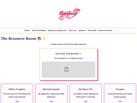 resources screenshot