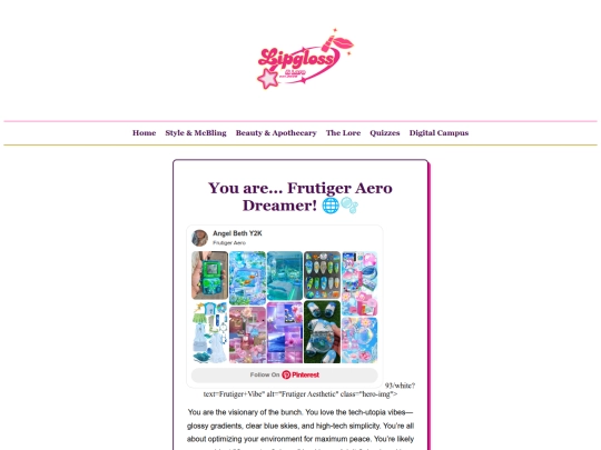 results-frutiger screenshot