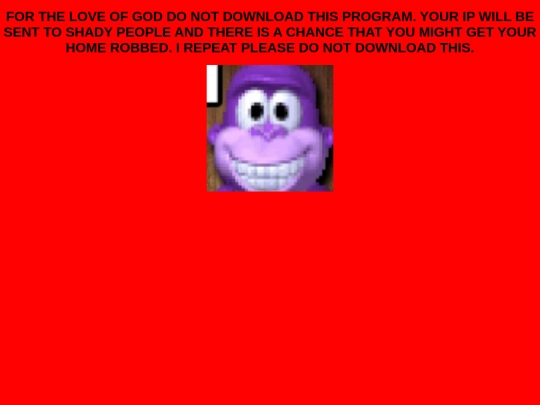 SCARY screenshot