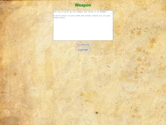 findweegee/page5/doorB/fight/weapon screenshot