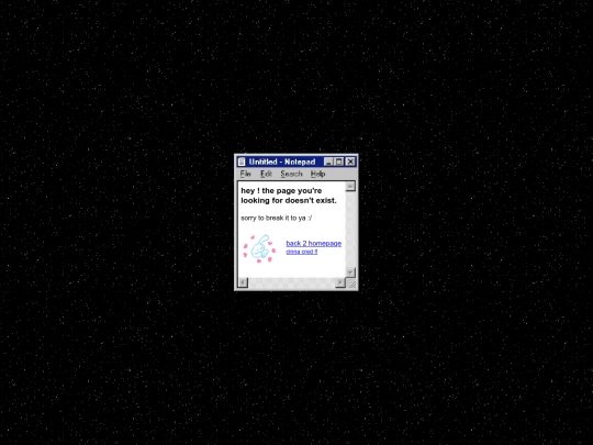 not_found screenshot