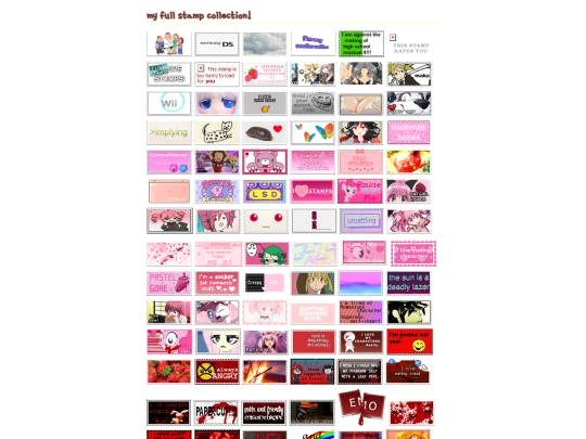 stamps screenshot