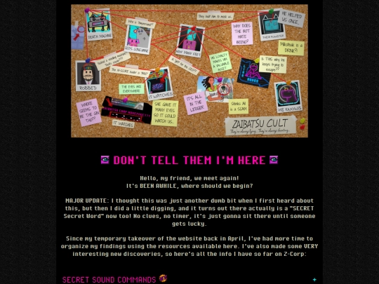 secretsecretsecret screenshot
