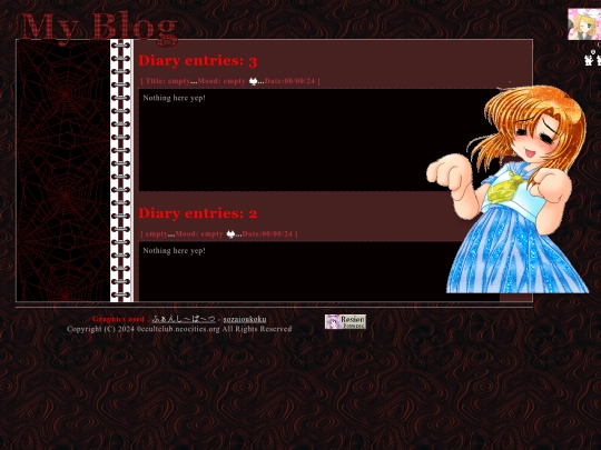 site pages/myblog screenshot