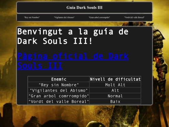 index screenshot