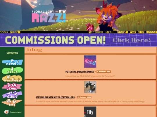 blog/archive screenshot