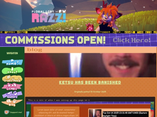 blog/ketsu screenshot