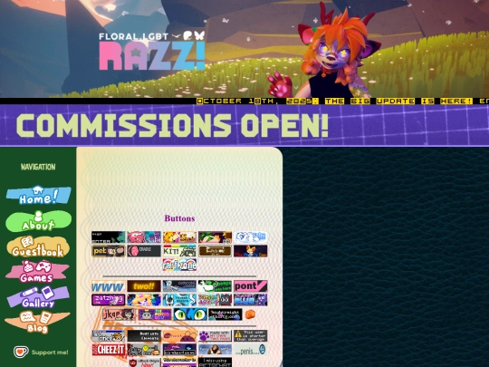 buttons screenshot