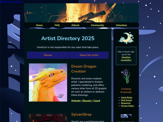 Artist-2025 screenshot