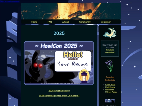 Past-Events screenshot