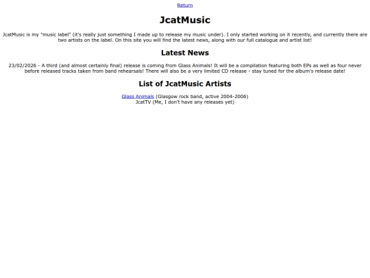 jcatmusic screenshot