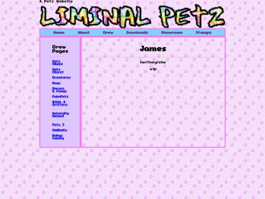 petpages/james screenshot