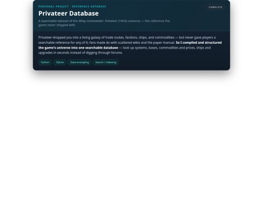 widgets/privateer-db screenshot