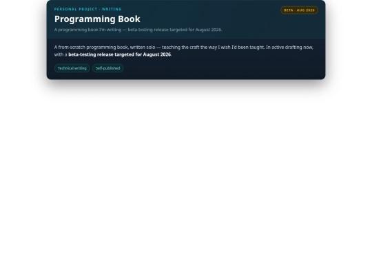 widgets/programming-book screenshot