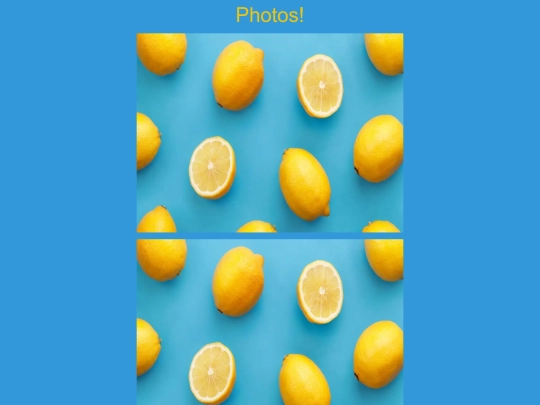 photos screenshot