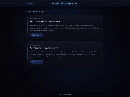 blog screenshot