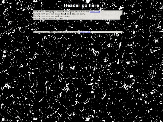 test screenshot