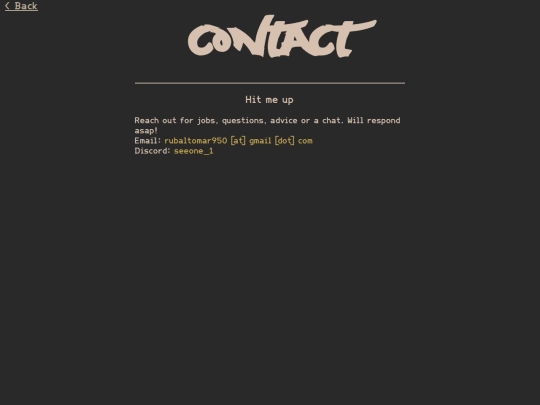 contact screenshot