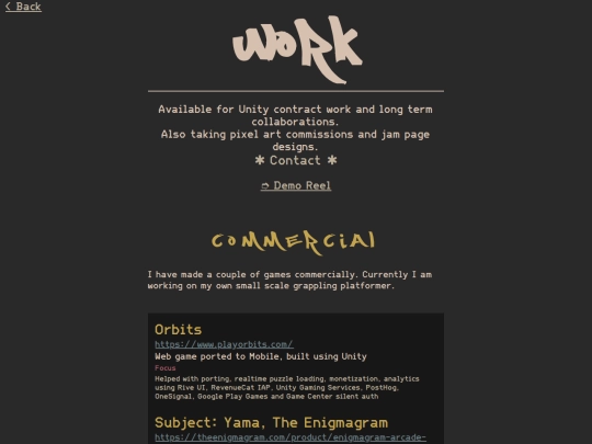 work screenshot