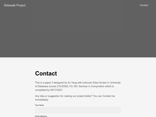 contact screenshot