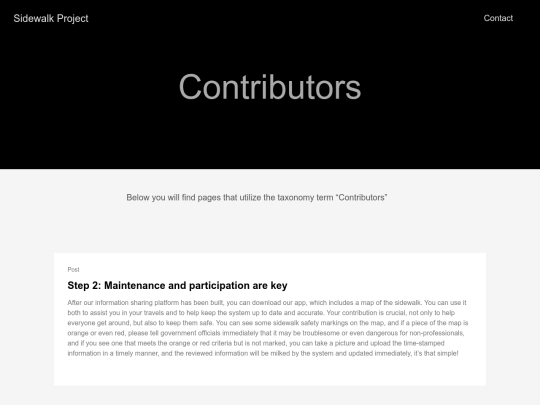 tags/contributors screenshot