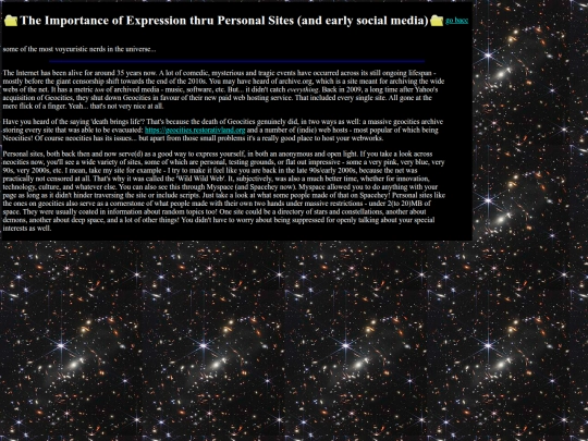 personalsites screenshot
