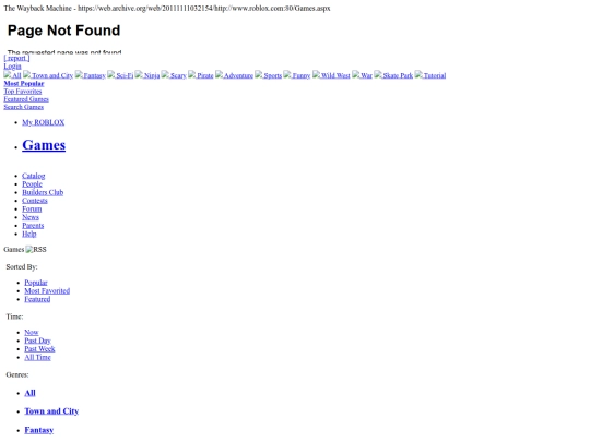 Roblox Games - Browse our selection of free online games screenshot