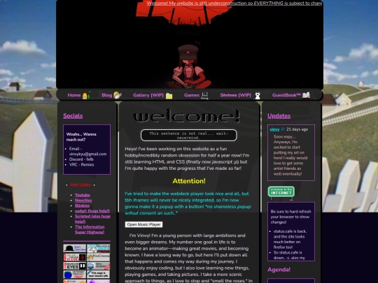 home screenshot