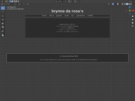 credits screenshot