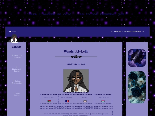 OCs/warda screenshot