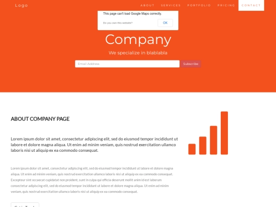 company screenshot
