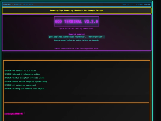 godterminal screenshot