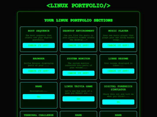linuxport screenshot