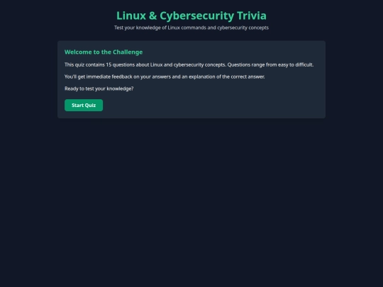 linuxtrivia screenshot