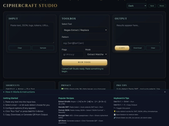 regex screenshot
