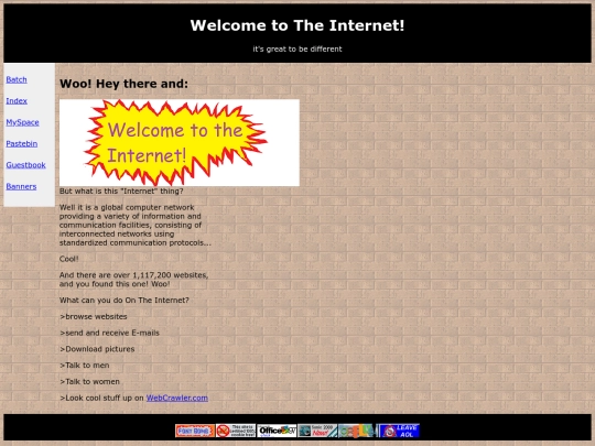 14jammar/Welcome_to_The_Internet screenshot
