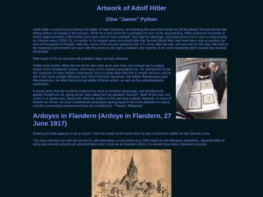 art/hitler screenshot