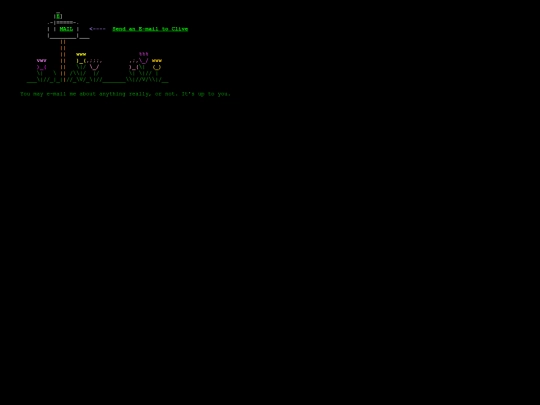clive/mail screenshot