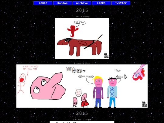 comic/archive/index2 screenshot