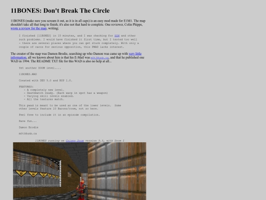 hyperlink/dtr/11bones screenshot