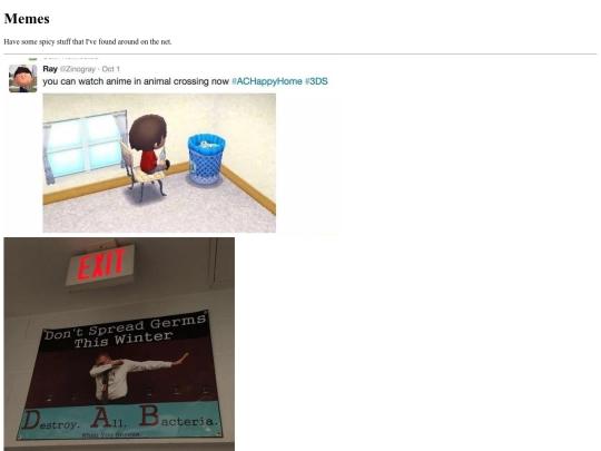 junk/misc/memes screenshot